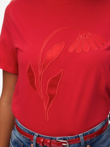 VERO MODA Shirt 'VMMAJA PAULINA' in Red