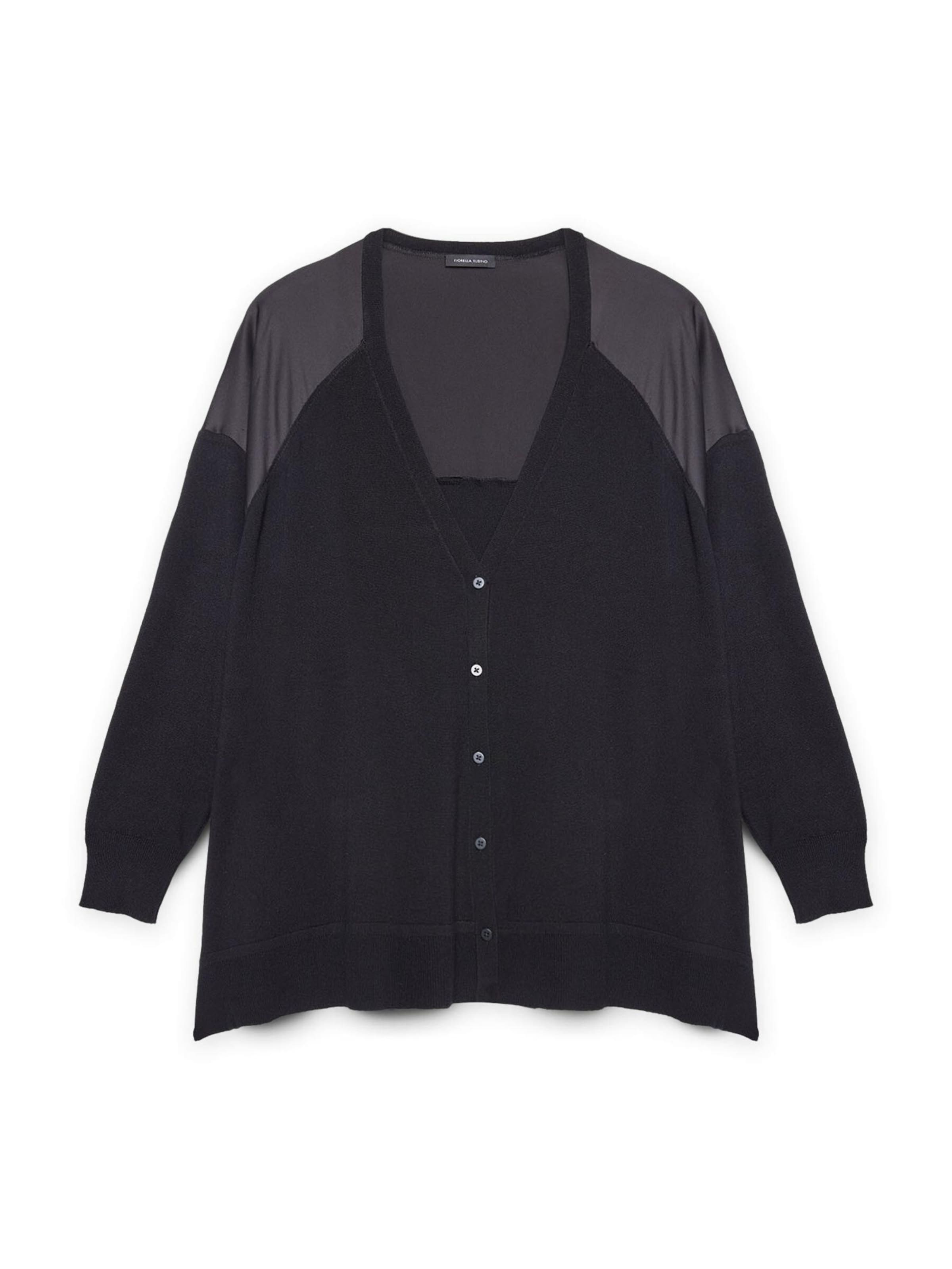 Fiorella Rubino Trui in Zwart: voorkant