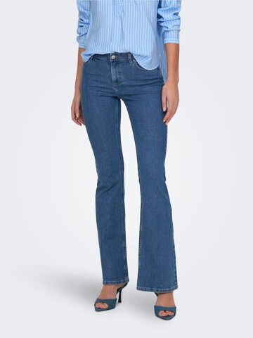 Flared Jeans 'ONLHUSH' di ONLY in blu: frontale