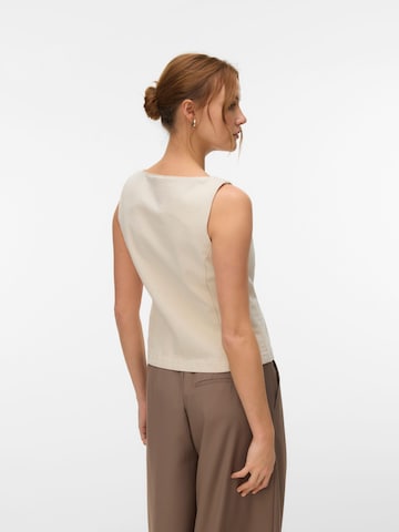 Gilet 'AWSAGA' VERO MODA en beige