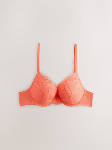 Push-up Sutien de la Next pe portocaliu