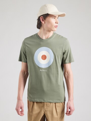 Maglietta di Ben Sherman in verde: frontale