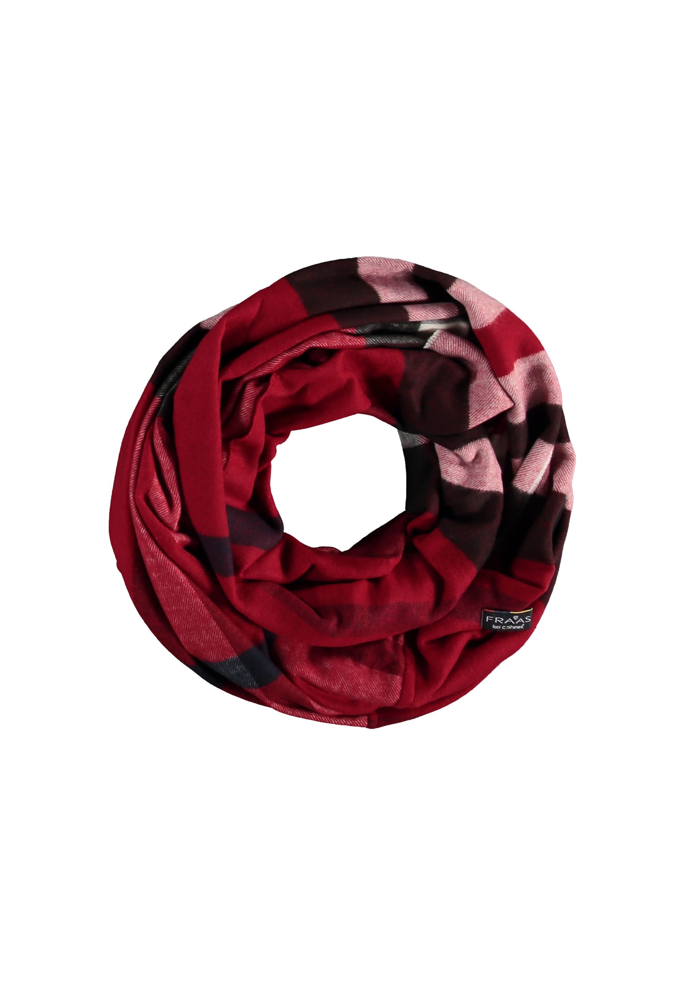 FRAAS Schal in Rot: Vorderseite