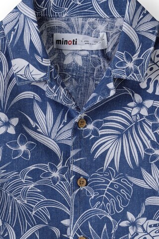 MINOTI Regular fit Overhemd in Blauw