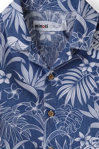 MINOTI Regular fit Button up shirt in Blue