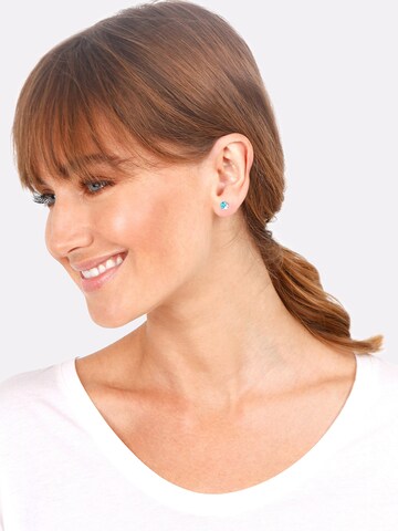 ELLI Earrings in Silver: front