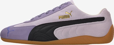 PUMA Niske tenisice 'Speedcat' u zlatna / ljubičasta / šljiva / crna, Pregled proizvoda