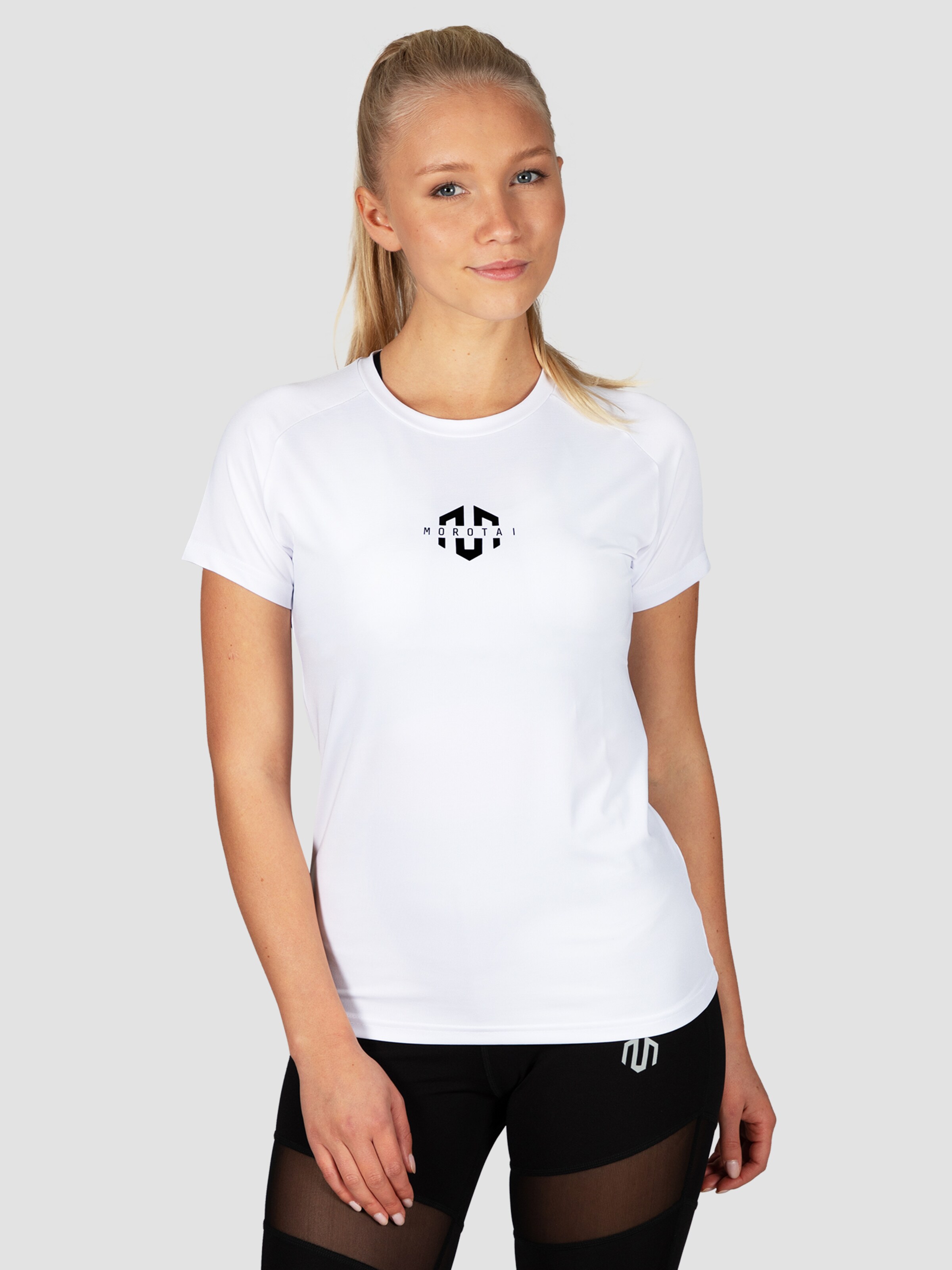 Frauen Sportarten MOROTAI Sportshirt in Weiß - LU25575