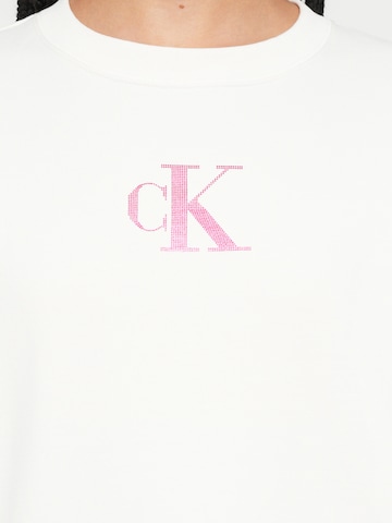 Calvin Klein Jeans Свитшот 'CLASSIC' в Бежевый