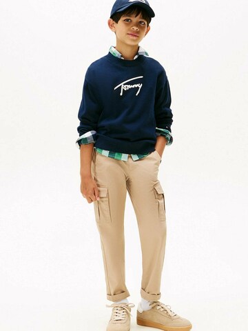 TOMMY HILFIGER Pullover 'Varsity' in Blau