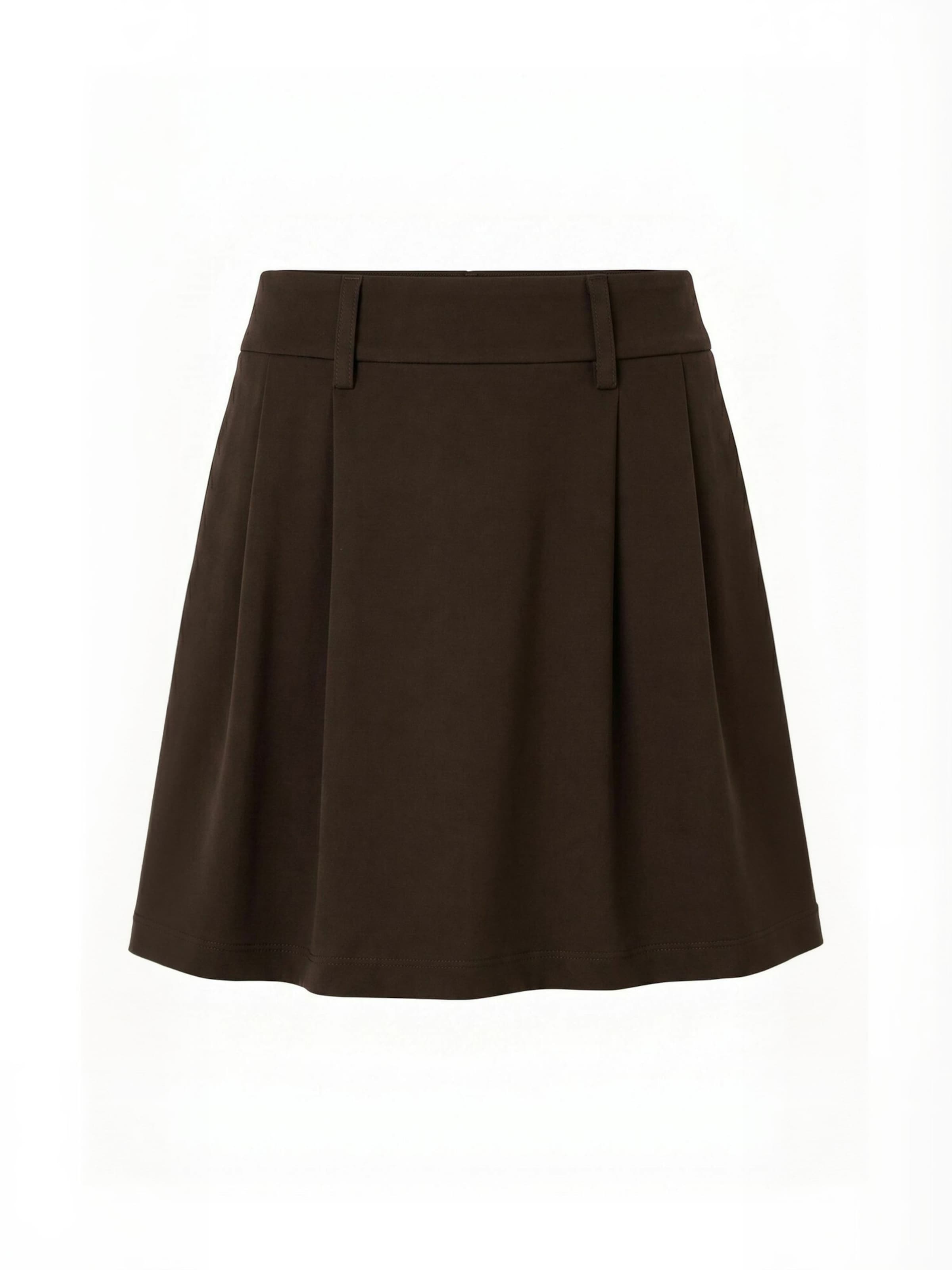 Opal Studio Skirt ' Amina ' in Braun: Vorderseite