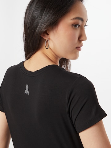 PATRIZIA PEPE - Camiseta 'MAGLIA' en negro