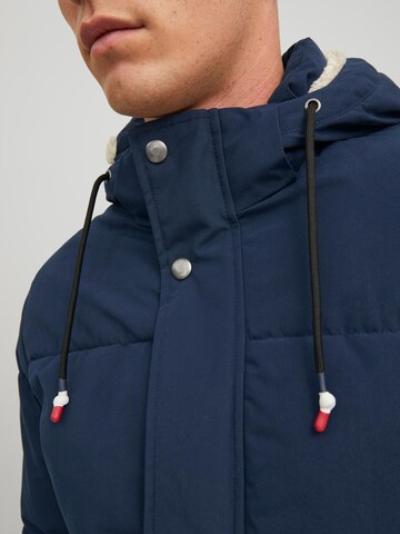 JACK & JONES Winterjacke 'Timo' in Blau