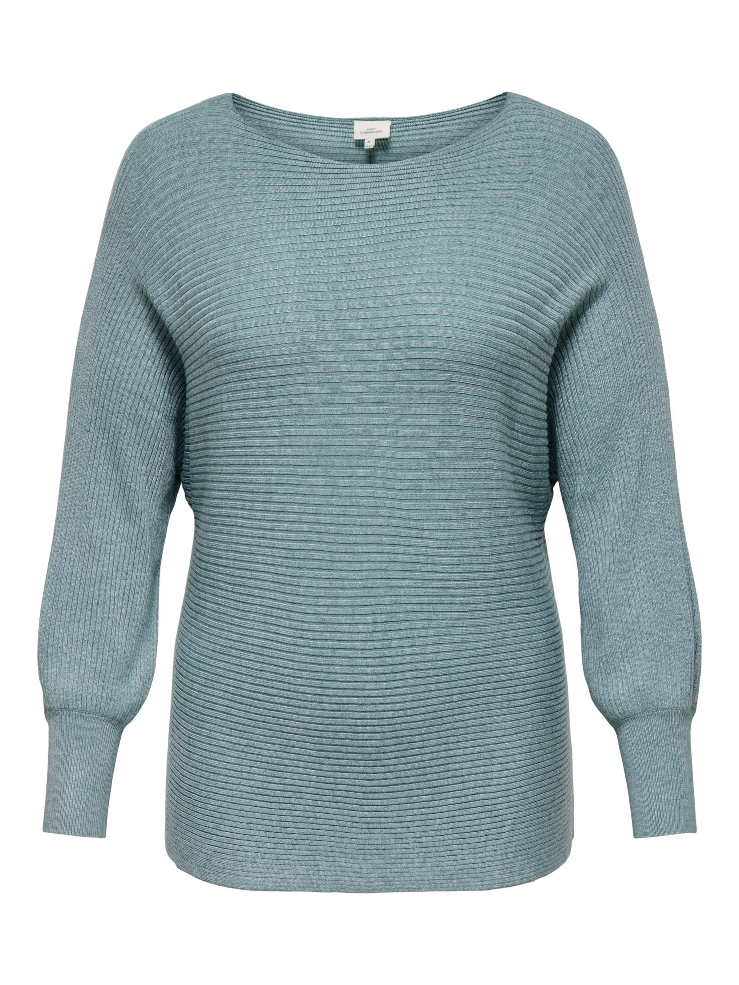 ONLY Carmakoma Pullover 'CARNew Adaline' i blå: forside