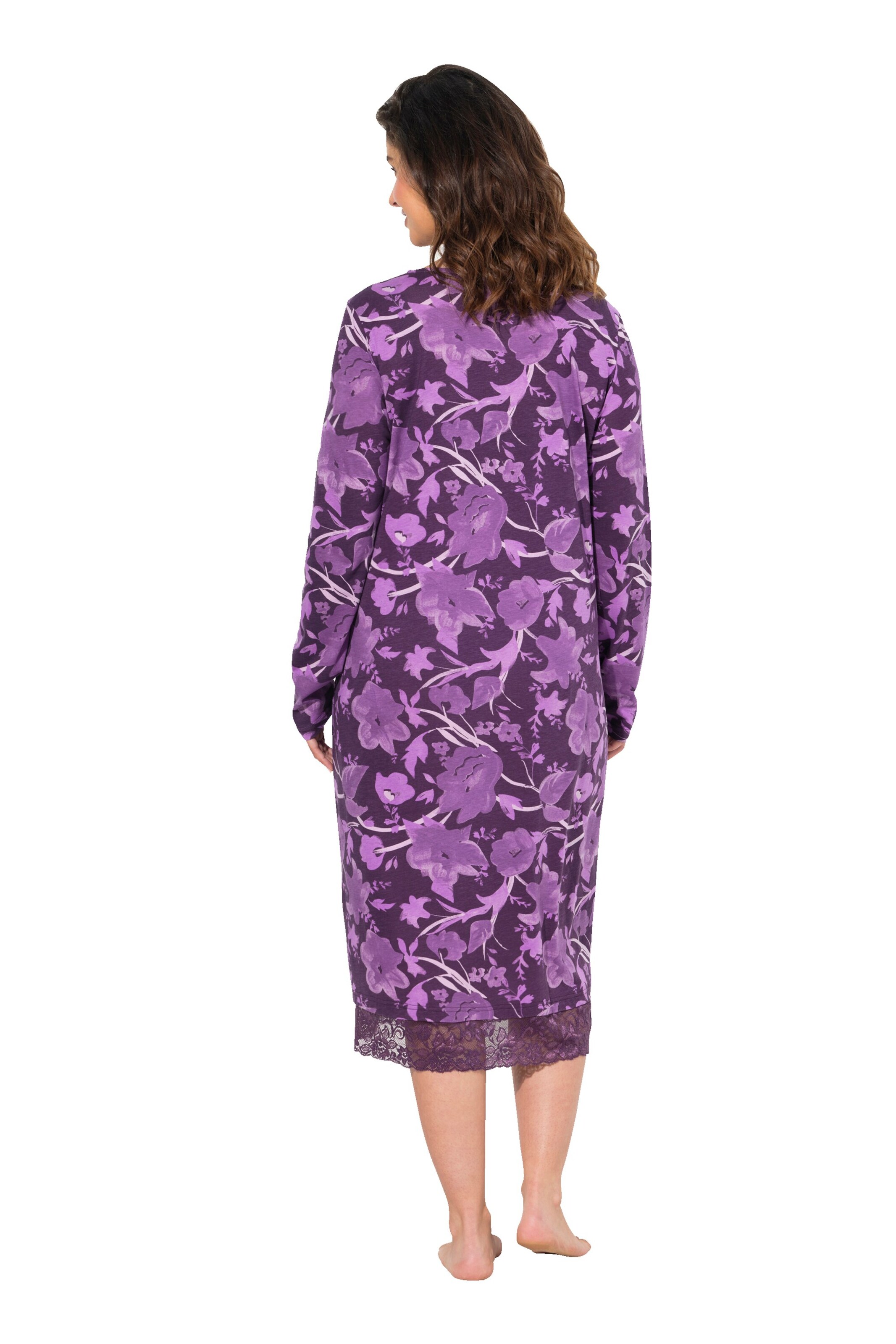 Ulla Popken Nightgown in Purple