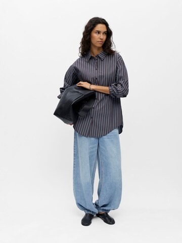 OBJECT Blouse 'OBJTutta' in Bruin