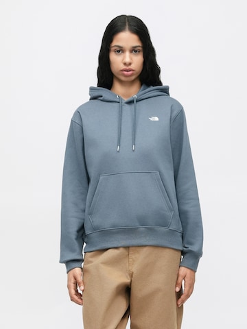 Sweat-shirt 'ESSENTIAL' THE NORTH FACE en bleu : devant