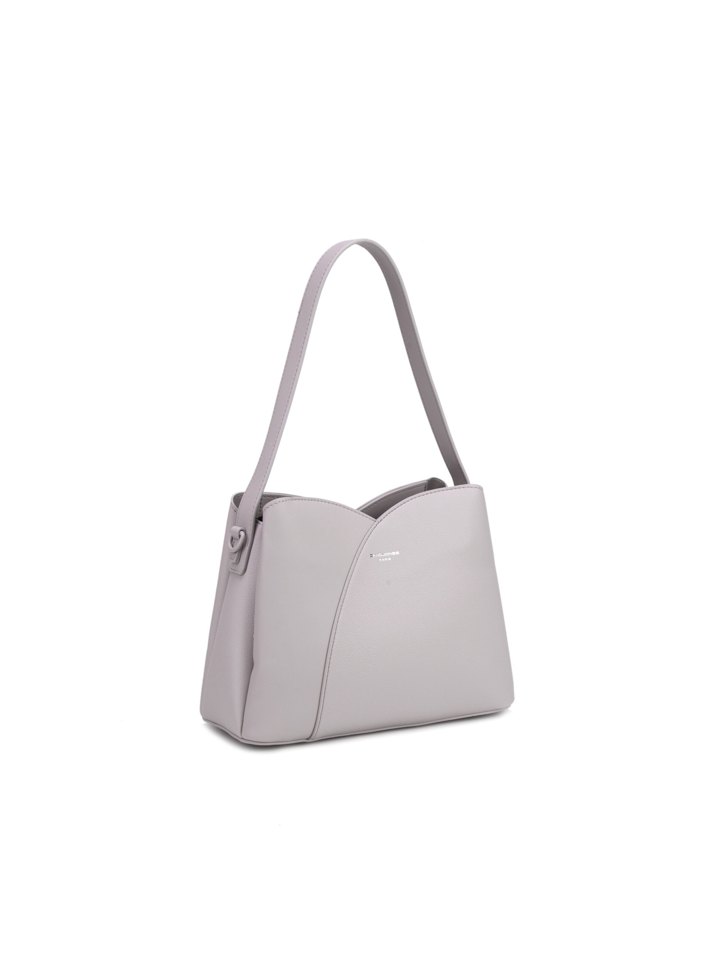 Borsa a spalla 'Borsa a Spalla David Jones Design Curvilineo Ecopelle' di David Jones in lilla: frontale