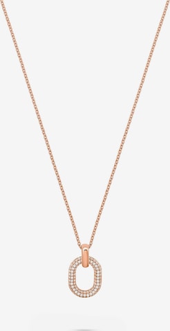 JETTE Necklace in Pink: front