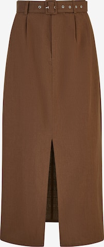 YumiSuknja - smeđa boja: prednji dio