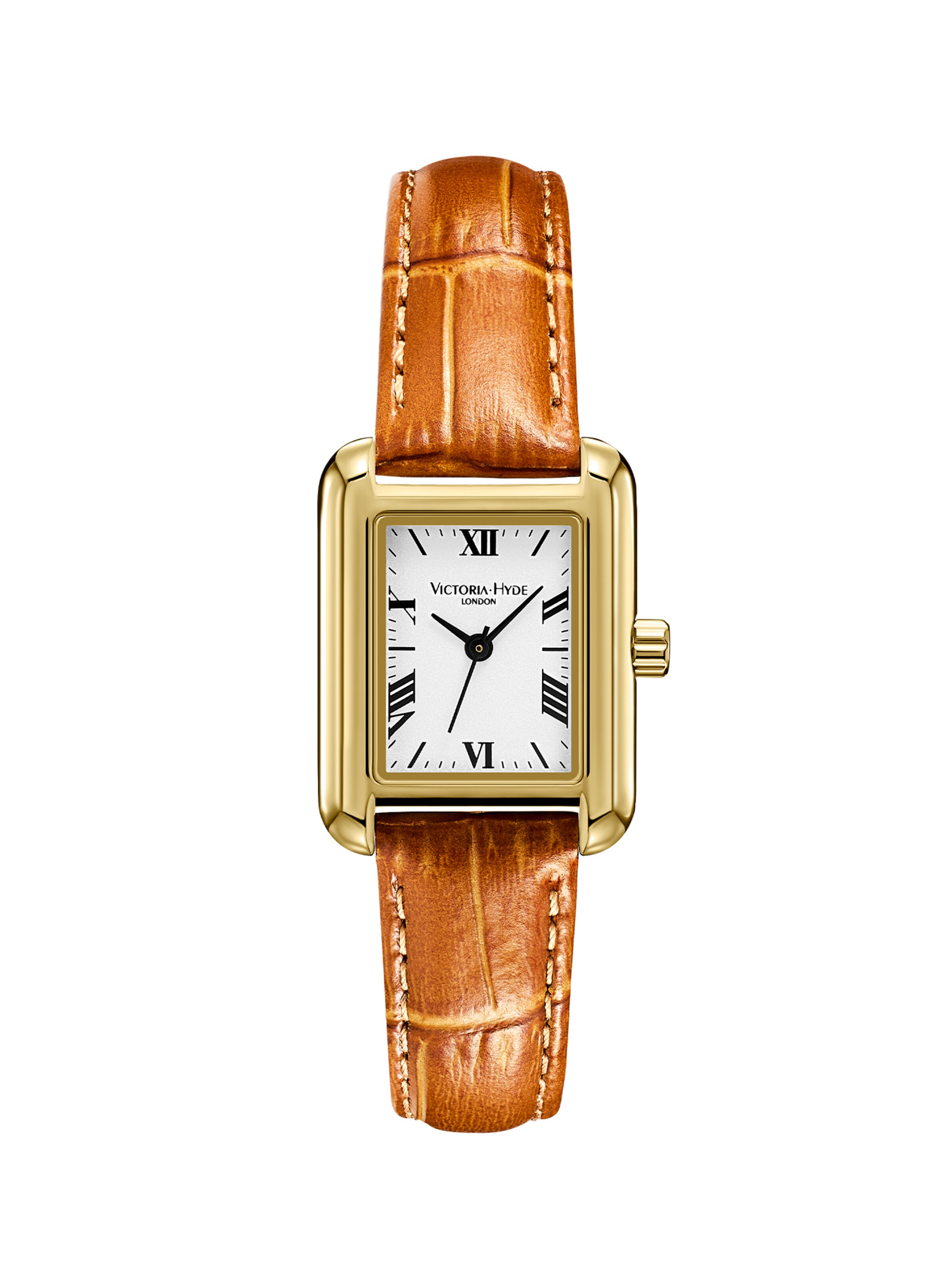 Victoria Hyde Analoog horloge ' Retro ' in Bruin: voorkant