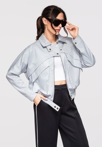 Veste mi-saison 'OW-JAFL-0122' Ombre en bleu