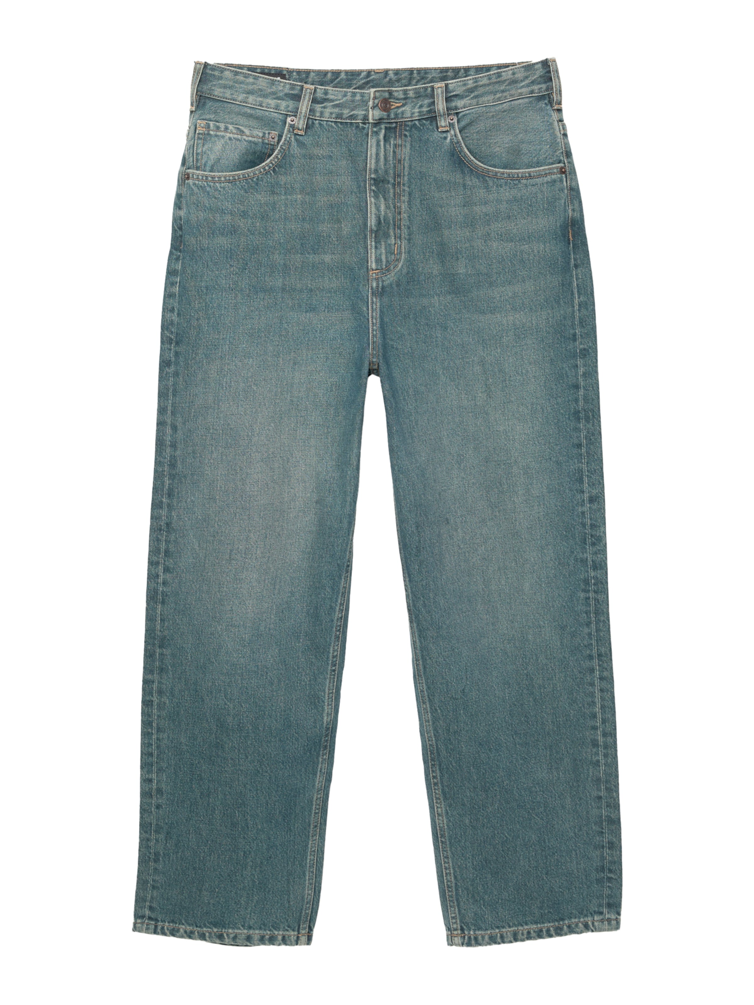 Pull&Bear Kavbojke | moder denim barva, Prikaz izdelka