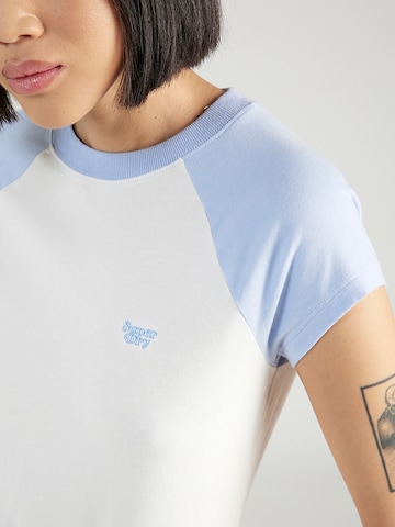 Superdry - Camisa 'Essential' em branco