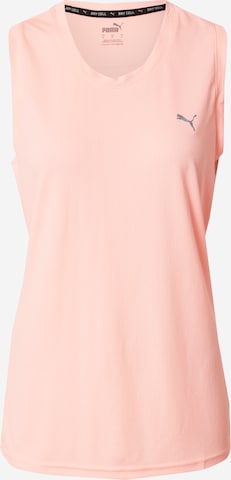 PUMA - Top deportivo en naranja: frente