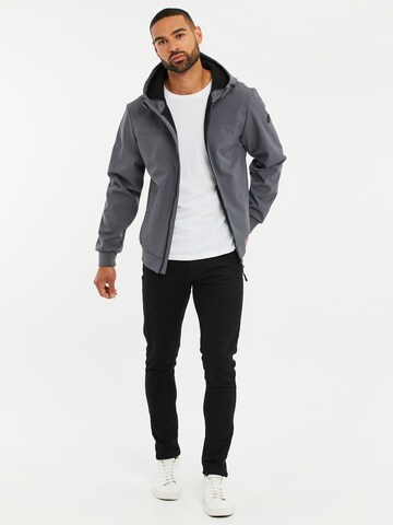 Threadbare Between-season jacket 'Nerston' in Grey