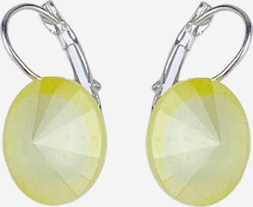 COLLEZIONE ALESSANDRO Earrings 'München' in Yellow: front