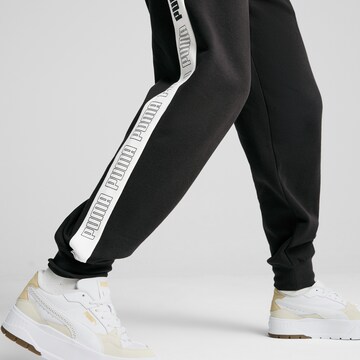 PUMA Tapered Sportbroek 'Around The Block' in Zwart