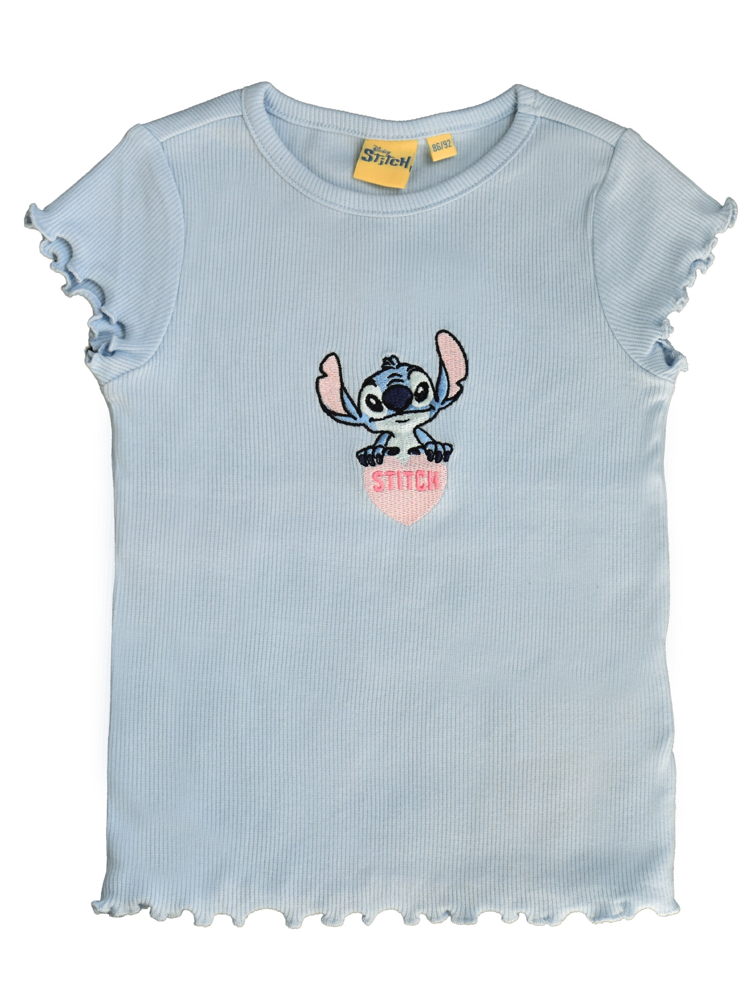 Disney Lilo & Stitch Shirt 'Ripp Heart' in Blue