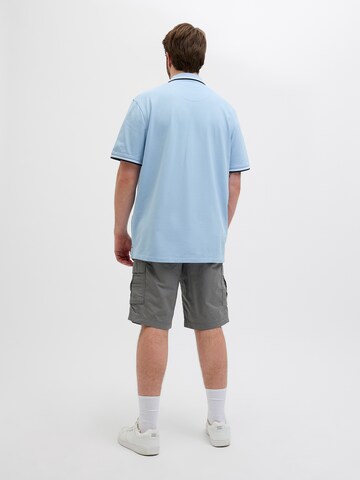 Jack & Jones Plus - regular Pantalón cargo 'COLE MATEO' en gris