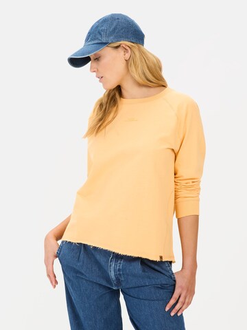 CAMEL ACTIVE Sweatshirt in Orange: front