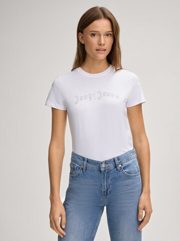 JOOP! Jeans Shirt 'Tesmia' in Wit: voorkant