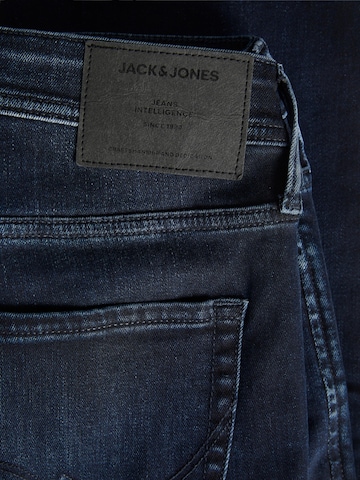 JACK & JONES تقليدي جينز 'TIM' بلون أزرق