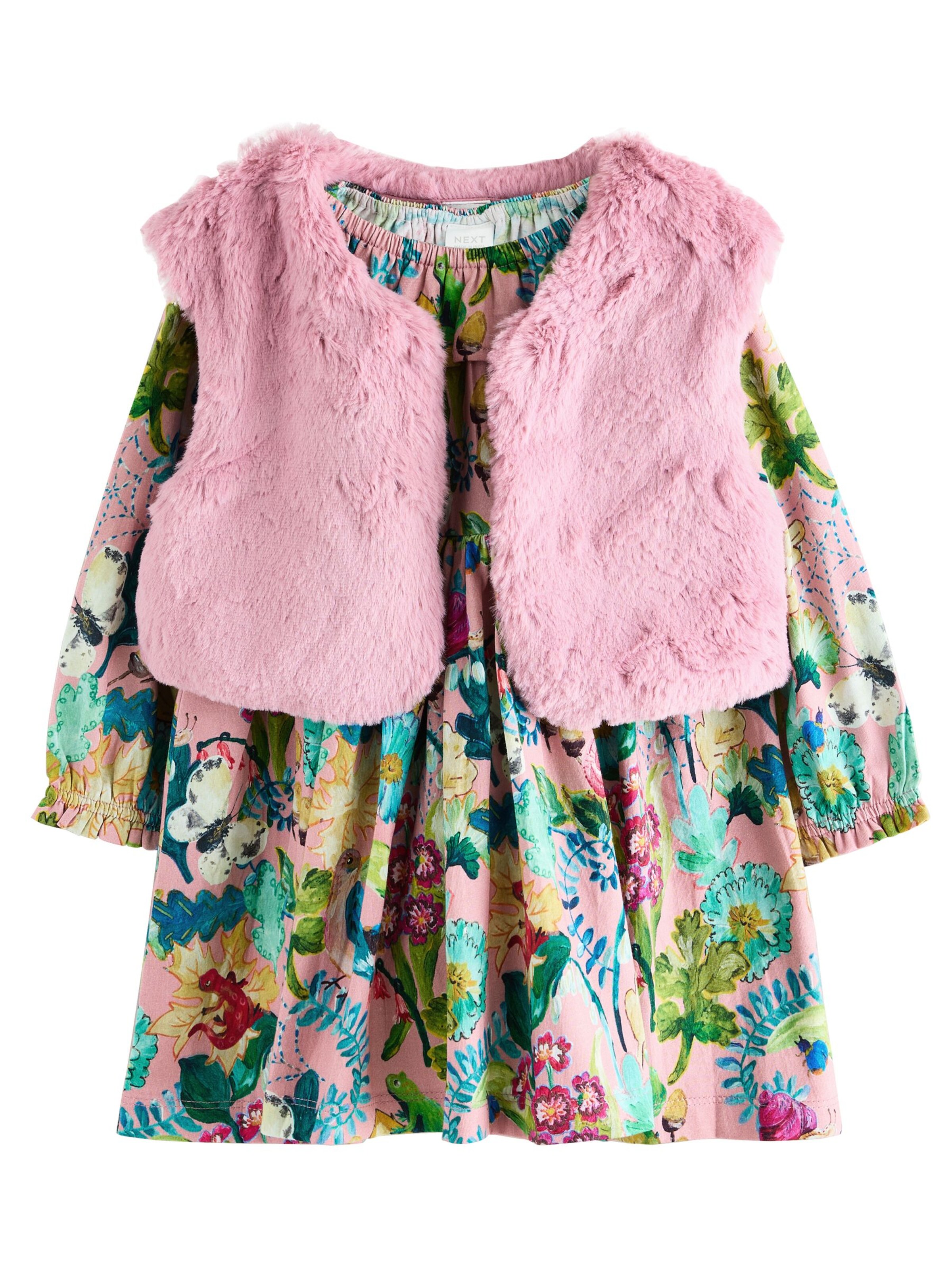 Next Комплект в розово: отпред