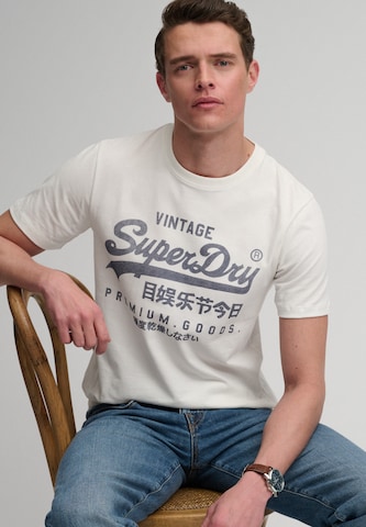 Superdry & Co - Camiseta 'CLASSIC' en beige