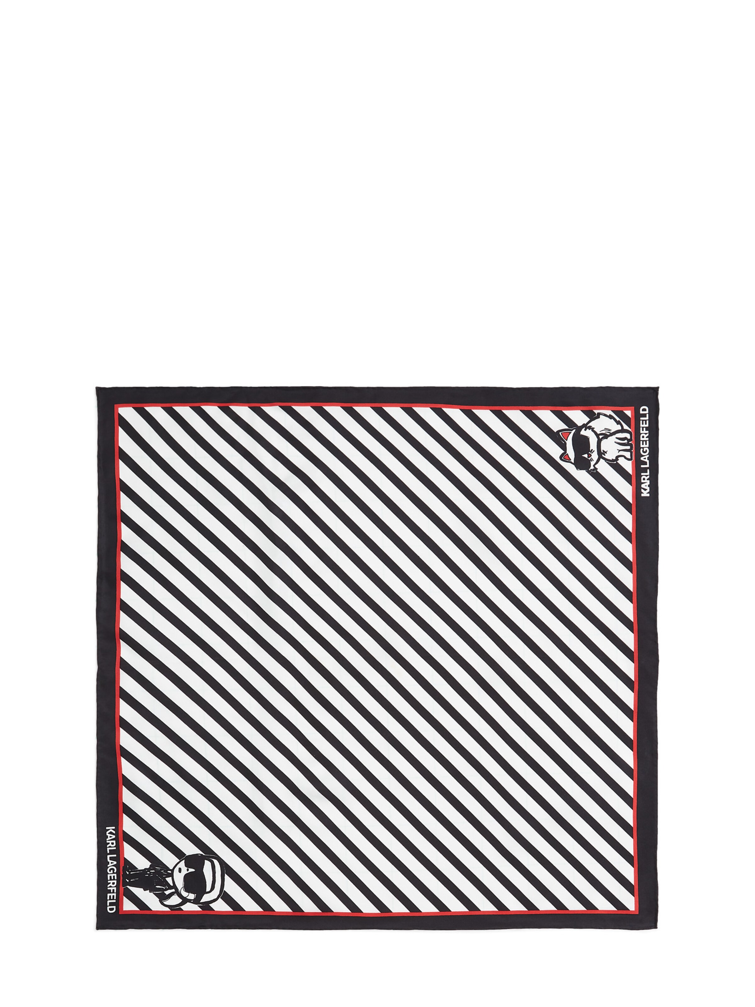 Karl Lagerfeld Φουλάρι σε μαύρο