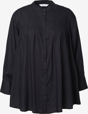 MIAMODA Blouse in Black: front
