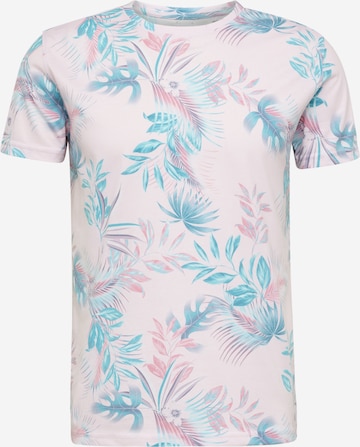 Key Largo Shirt 'PALERMO' in Roze: voorkant