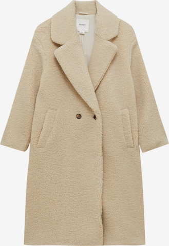 Manteau d’hiver Pull&Bear en beige : devant