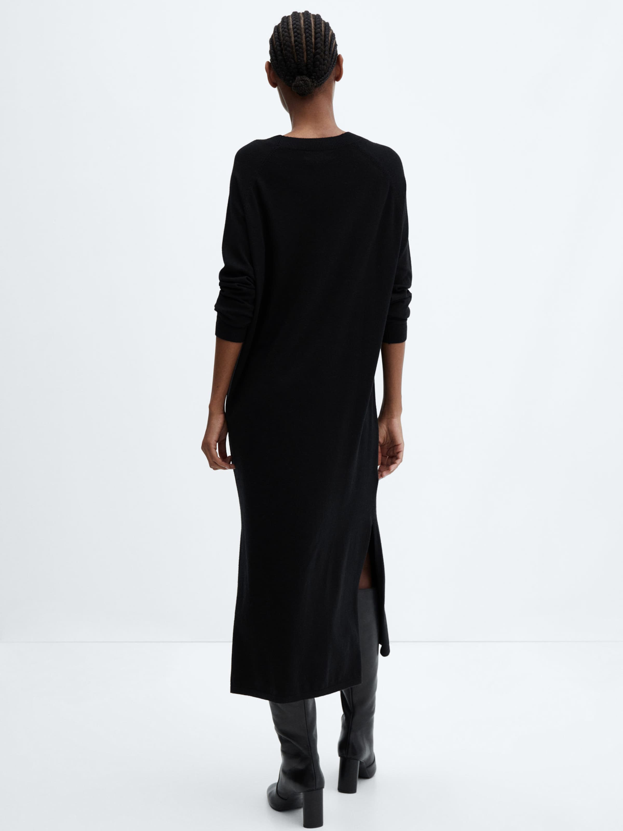 Robe VIEIRA MANGO en Noir ABOUT YOU
