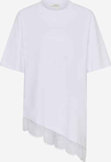 SOAKED IN LUXURY Oversized tričko 'SLJina' ve velikosti L - bílá, Produkt
