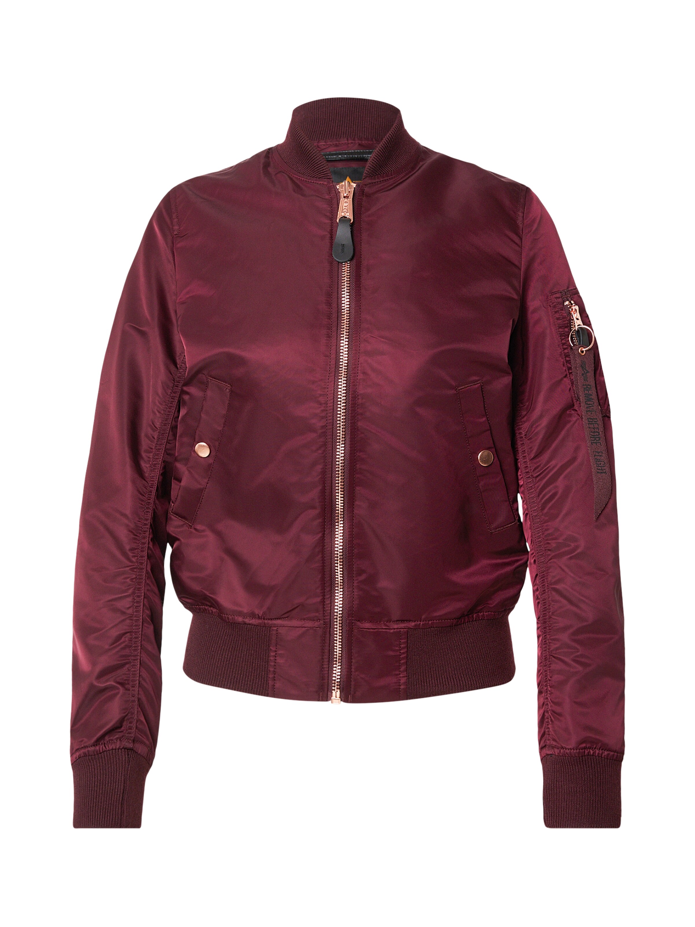 Giacca di mezza stagione di ALPHA INDUSTRIES in rosso: frontale