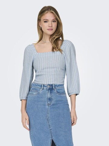 ONLY Blouse in Blauw: voorkant