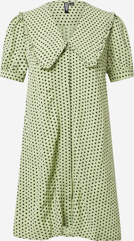 Abito camicia 'Pys' di PIECES in verde: frontale