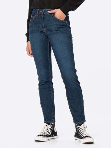 Slimfit Jeans di GERRY WEBER in blu: frontale