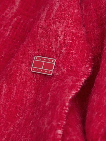Écharpe 'HERITAGE' Tommy Jeans en rouge